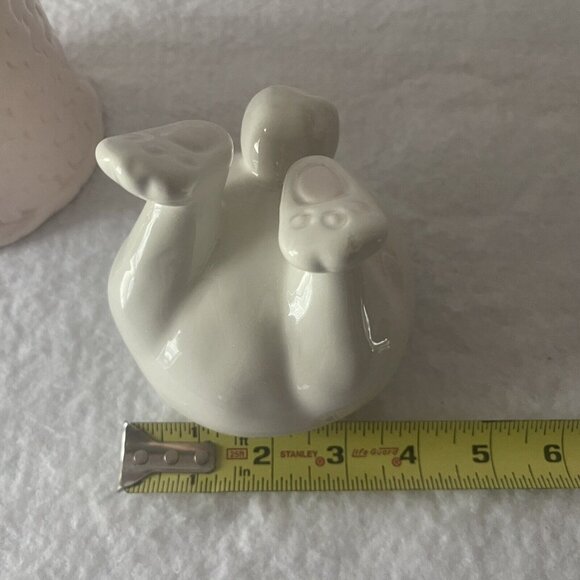 Rae Dunn Easter Bunny SPRING Pink Basket Canister Bunny Tail Lid Magenta 2022 - Picture 10 of 16